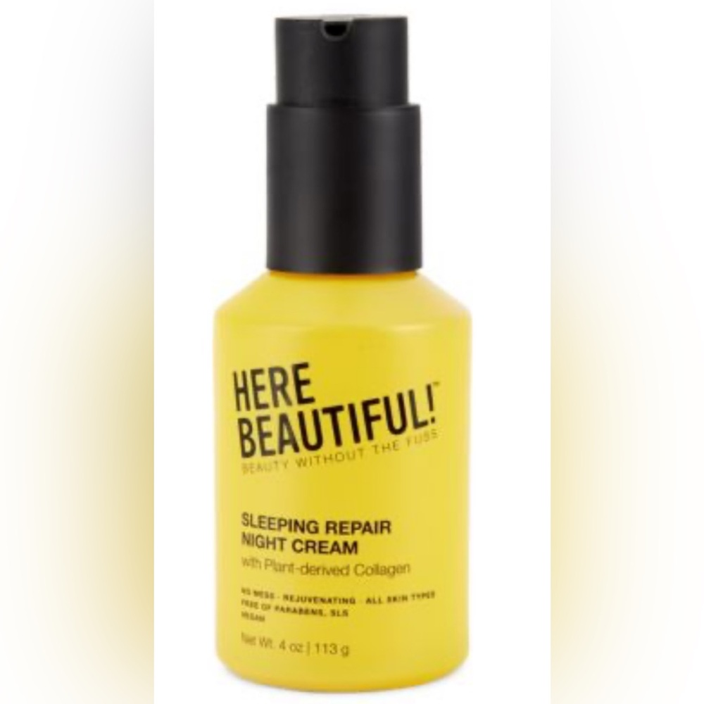 HERE BEAUTIFUL SLEEPING REPAIR NIGHT CREAM W/ PLANT DERIVED COLLAGEN - Picture 2 of 9